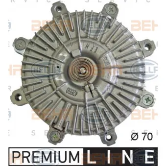 Embrayage, ventilateur de radiateur HELLA 8MV 376 734-481