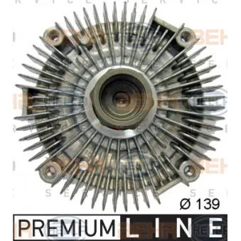 Embrayage, ventilateur de radiateur HELLA 8MV 376 757-611