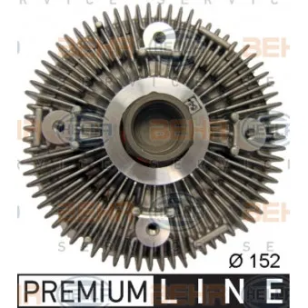 Embrayage, ventilateur de radiateur HELLA 8MV 376 757-651
