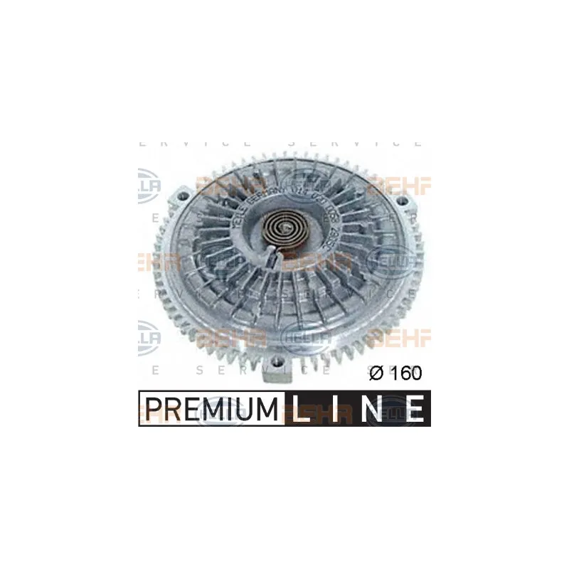 Embrayage, ventilateur de radiateur HELLA 8MV 376 757-691