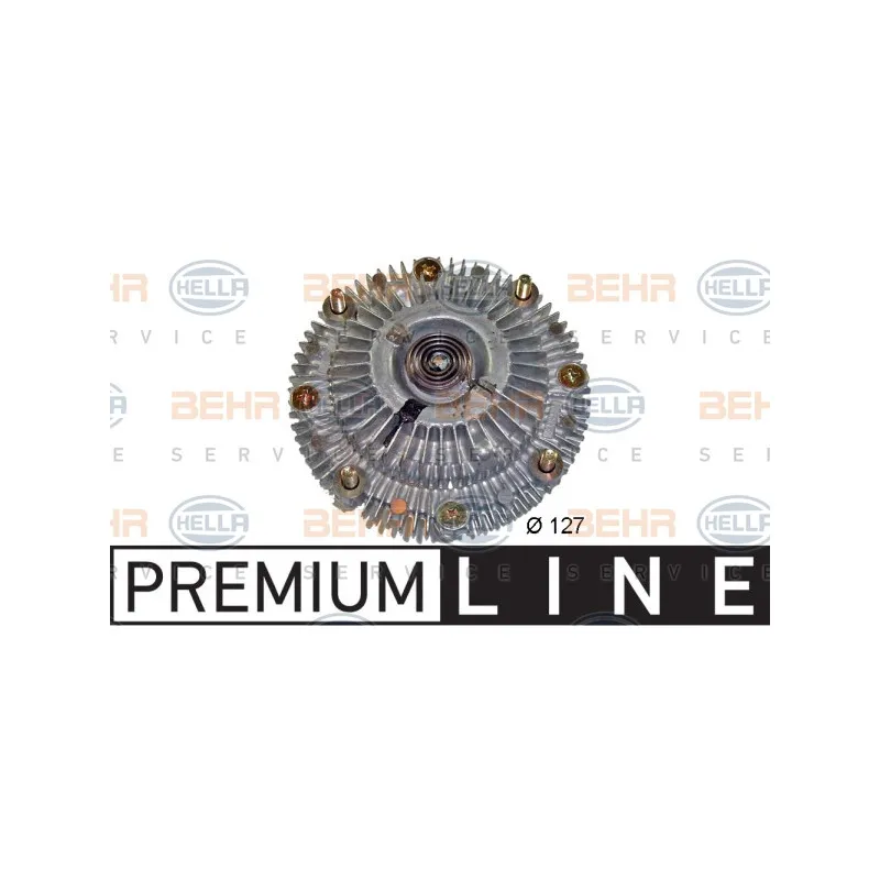 Embrayage, ventilateur de radiateur HELLA 8MV 376 758-581