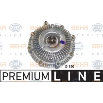 Embrayage, ventilateur de radiateur HELLA 8MV 376 758-601