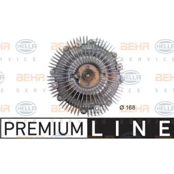 Embrayage, ventilateur de radiateur HELLA 8MV 376 758-621