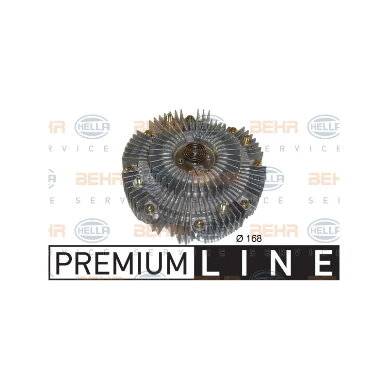 Embrayage, ventilateur de radiateur HELLA 8MV 376 758-631
