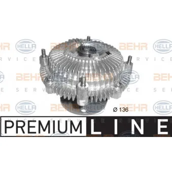 Embrayage, ventilateur de radiateur HELLA 8MV 376 758-661