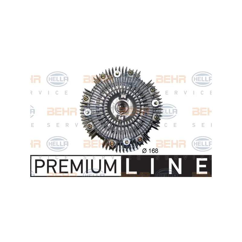 Embrayage, ventilateur de radiateur HELLA 8MV 376 758-691