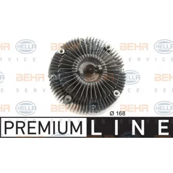 Embrayage, ventilateur de radiateur HELLA 8MV 376 758-721