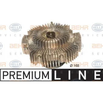 Embrayage, ventilateur de radiateur HELLA 8MV 376 758-781