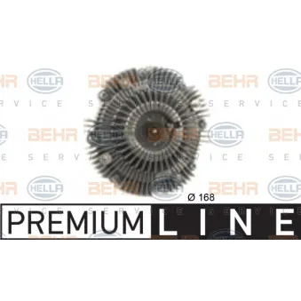 Embrayage, ventilateur de radiateur HELLA 8MV 376 791-081