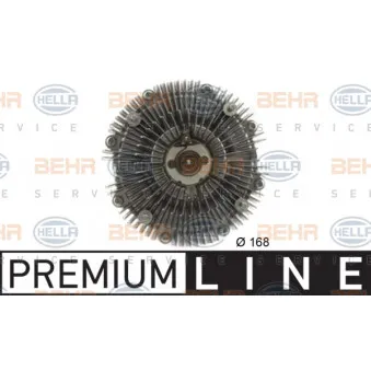 Embrayage, ventilateur de radiateur HELLA 8MV 376 791-091