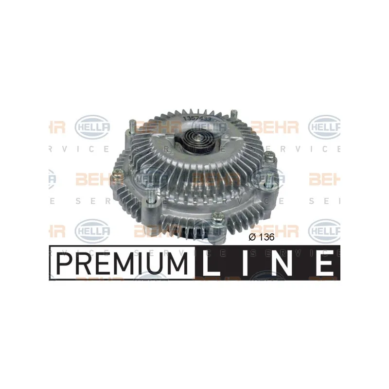 Embrayage, ventilateur de radiateur HELLA 8MV 376 791-121