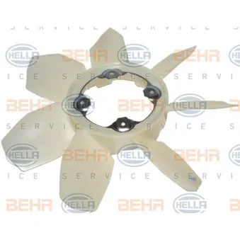 Roue du souffleur, refroidissementdu moteur HELLA 8MV 376 791-431