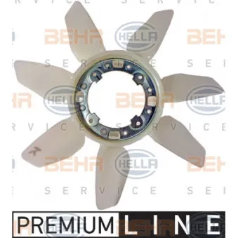 Roue du souffleur, refroidissementdu moteur HELLA 8MV 376 791-441