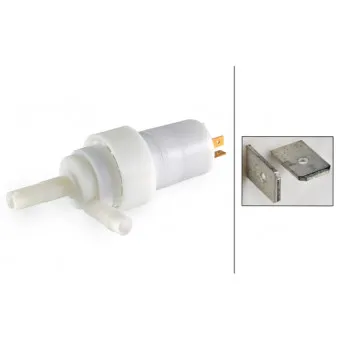 Pompe d'eau de nettoyage, nettoyage des phares HELLA 8TW 004 764-021