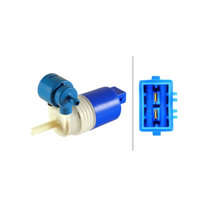 Pompe d'eau de nettoyage, nettoyage des vitres HELLA 8TW 005 206-051