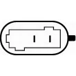 Pompe d'eau de nettoyage, nettoyage des vitres HELLA 8TW 006 847-011 - Visuel 2