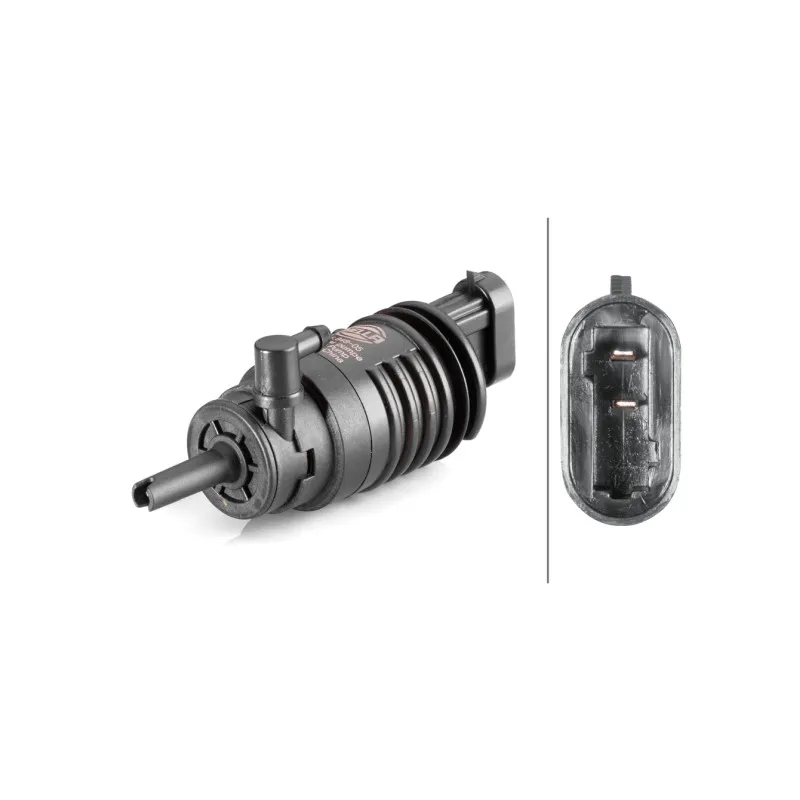 Pompe d'eau de nettoyage, nettoyage des vitres HELLA 8TW 006 848-051