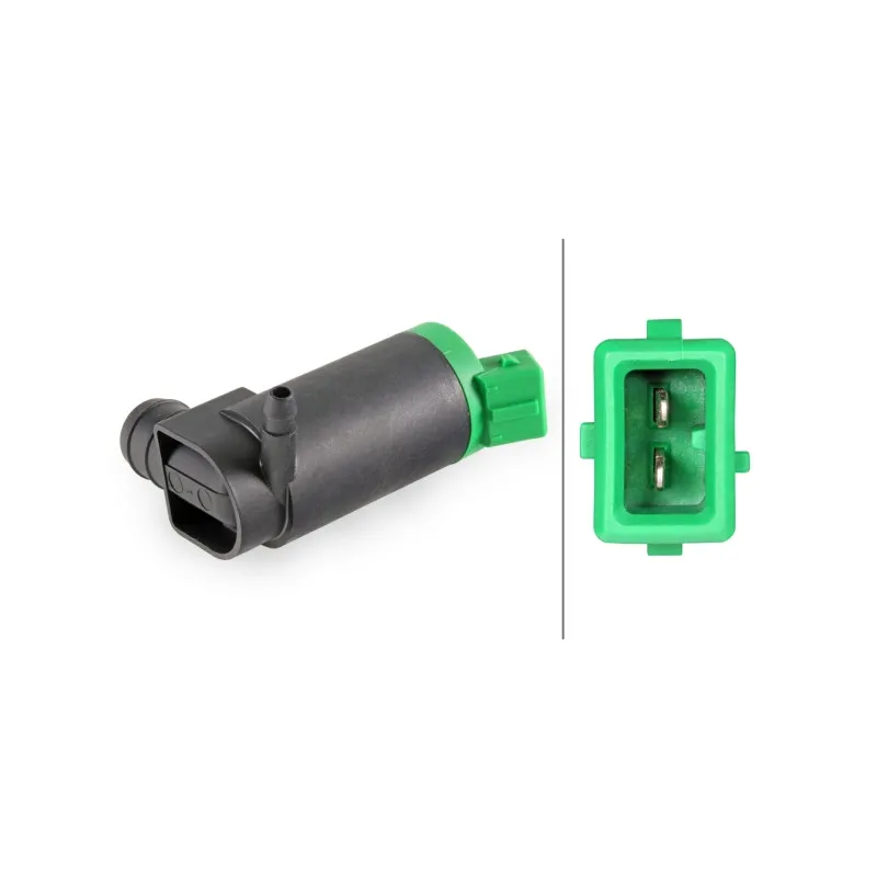 Pompe d'eau de nettoyage, nettoyage des vitres HELLA 8TW 006 848-071