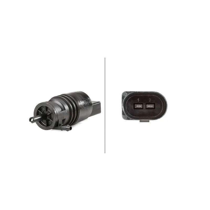 Pompe d'eau de nettoyage, nettoyage des vitres HELLA 8TW 006 848-131