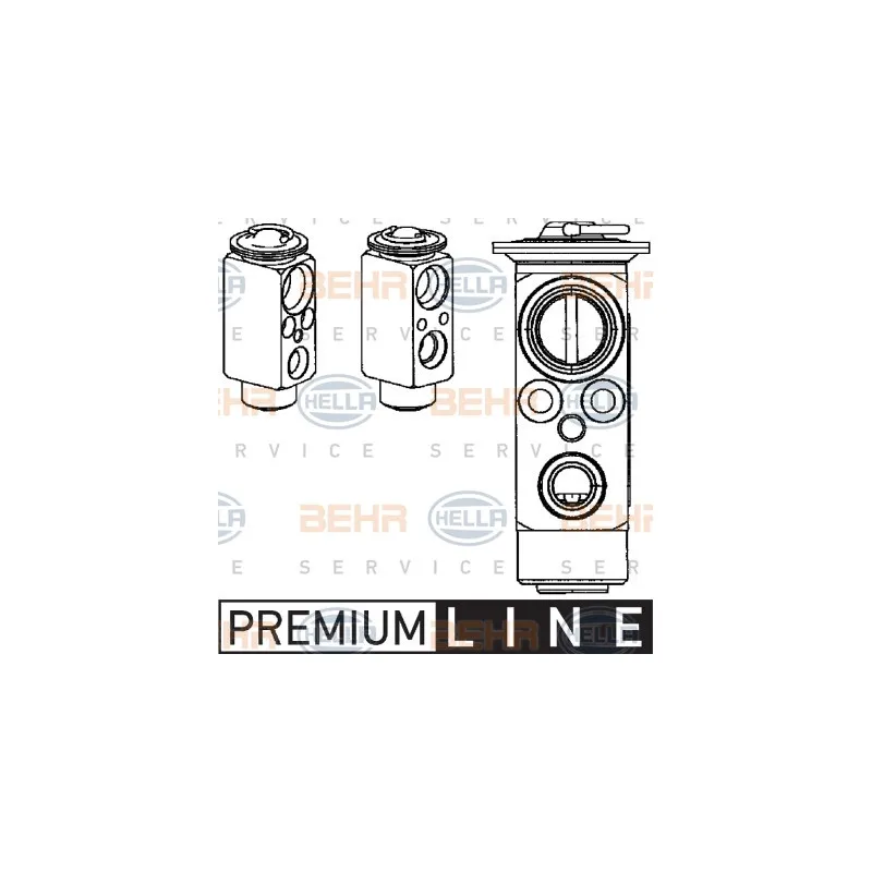Détendeur, climatisation HELLA 8UW 351 234-391
