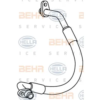 Conduite à haute pression, climatisation HELLA 9GS 351 337-761