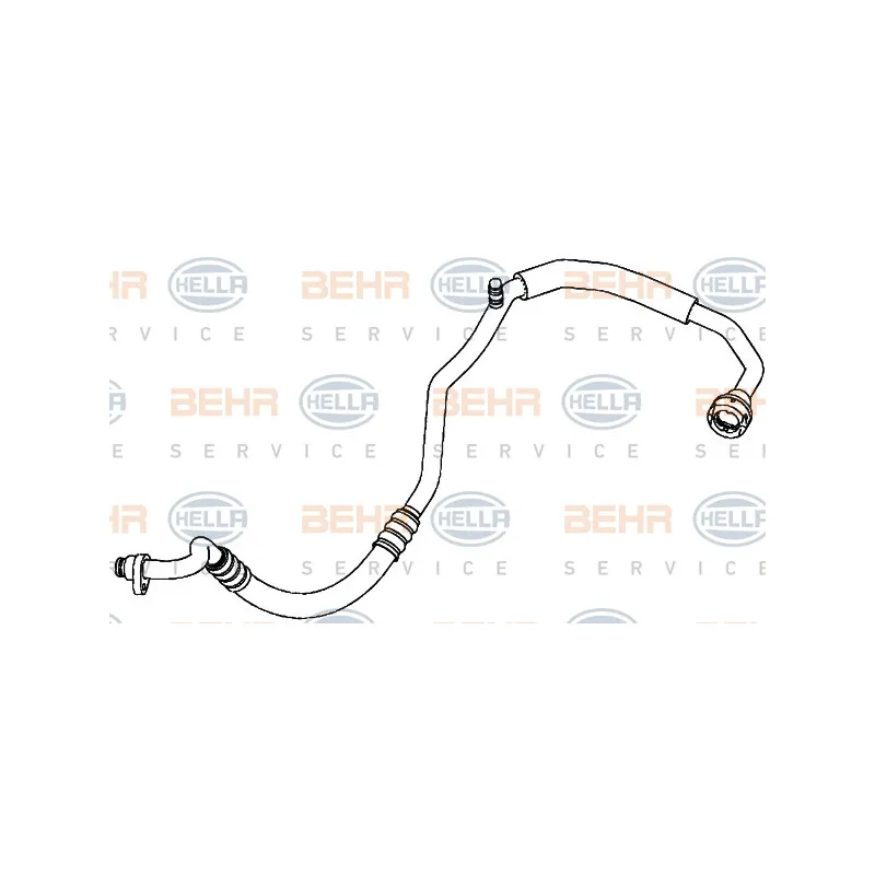 Conduite à basse pression, climatisation HELLA 9GS 351 338-251