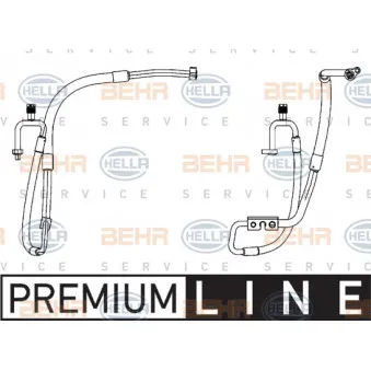 Conduite à haute/basse pression, climatisation HELLA