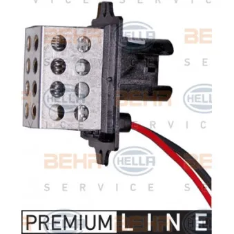 Résistance, pulseur d'air habitacle HELLA 9ML 351 332-181