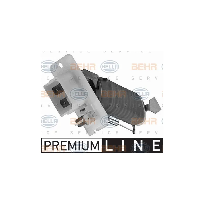 Résistance, pulseur d'air habitacle HELLA 9XX 009 122-001