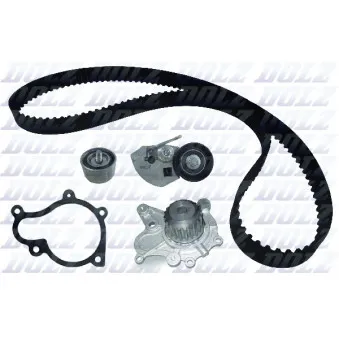 Pompe à eau + kit de courroie de distribution DOLZ KD172