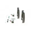 Jeu de mâchoires de frein BOSCH 0 204 114 697 - Visuel 2