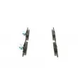 Jeu de 4 plaquettes de frein avant BOSCH 0 986 424 034 - Visuel 2