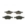 Jeu de 4 plaquettes de frein avant BOSCH 0 986 424 034 - Visuel 3