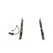 Jeu de 4 plaquettes de frein avant BOSCH 0 986 424 061 - Visuel 2