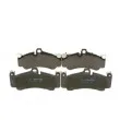 Jeu de 4 plaquettes de frein avant BOSCH 0 986 424 067 - Visuel 3