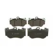 Jeu de 4 plaquettes de frein avant BOSCH 0 986 424 073 - Visuel 1