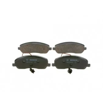 Jeu de 4 plaquettes de frein avant BOSCH 0 986 424 084