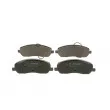 Jeu de 4 plaquettes de frein avant BOSCH 0 986 424 084 - Visuel 3