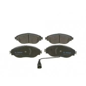 Jeu de 4 plaquettes de frein avant BOSCH 0 986 424 285