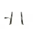 Jeu de 4 plaquettes de frein avant BOSCH 0 986 424 285 - Visuel 2
