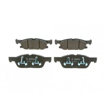 Jeu de 4 plaquettes de frein avant BOSCH 0 986 424 326