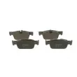 Jeu de 4 plaquettes de frein avant BOSCH 0 986 424 333 - Visuel 1