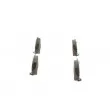 Jeu de 4 plaquettes de frein avant BOSCH 0 986 424 386 - Visuel 2
