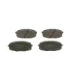 Jeu de 4 plaquettes de frein avant BOSCH 0 986 424 393 - Visuel 3