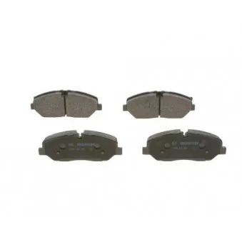 Jeu de 4 plaquettes de frein avant BOSCH 0 986 424 395