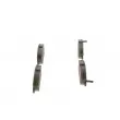 Jeu de 4 plaquettes de frein avant BOSCH 0 986 424 395 - Visuel 2