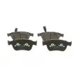 Jeu de 4 plaquettes de frein avant BOSCH 0 986 424 397 - Visuel 3