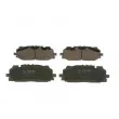 Jeu de 4 plaquettes de frein avant BOSCH 0 986 424 429 - Visuel 3