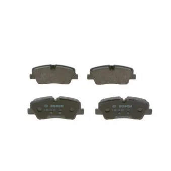 Jeu de 4 plaquettes de frein arrière BOSCH 0 986 424 430