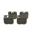 Jeu de 4 plaquettes de frein avant BOSCH 0 986 424 431 - Visuel 3